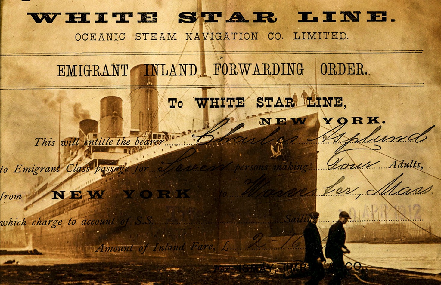 The emigrant to Amrrica